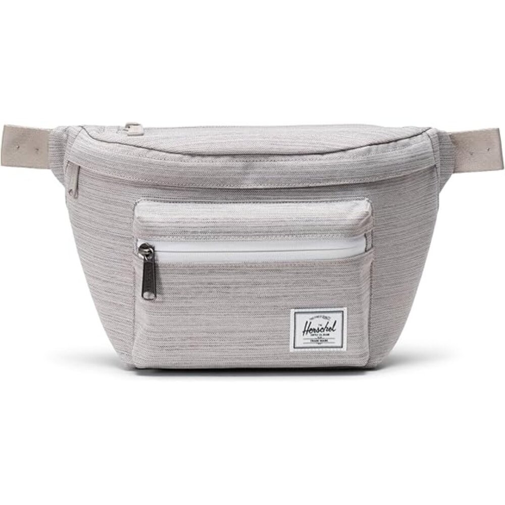 Herschel Supply Co Fanny Pack Waist Crossbody Bag Pockets Light Heather Gray